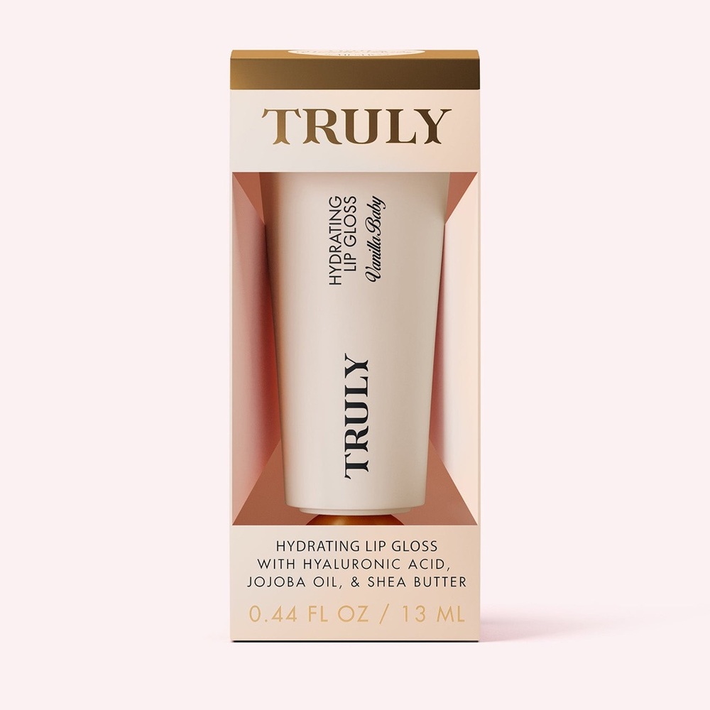🎀 Truly Hydrating Lip Gloss – Vanilla Baby (Nude Beige) ✨ - Picture 2 of 8